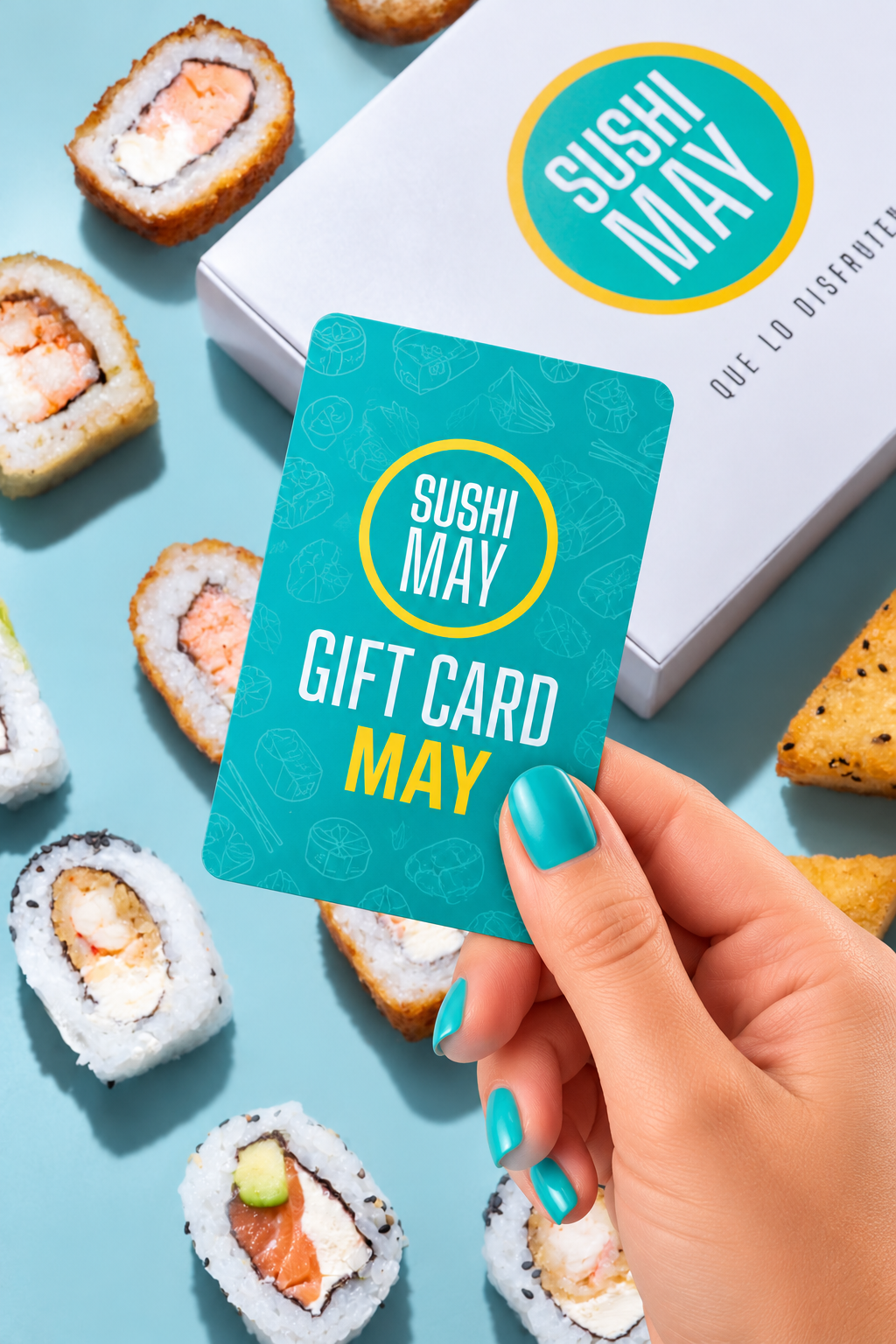 Tarjeta regalo Sushi May y rolls frescos Gift Card May. - Imagen 1